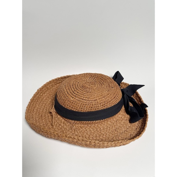 Helen Kaminski Raffia Bow Hat - Picture 2 of 5